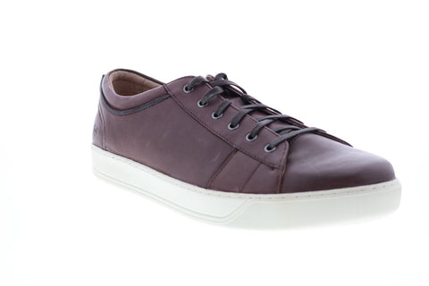 Andrew Marc Darwood AMDARWL-6497 Mens Brown Leather Lifestyle Sneakers Shoes