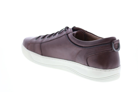 Andrew Marc Darwood AMDARWL-6497 Mens Brown Leather Lifestyle Sneakers Shoes