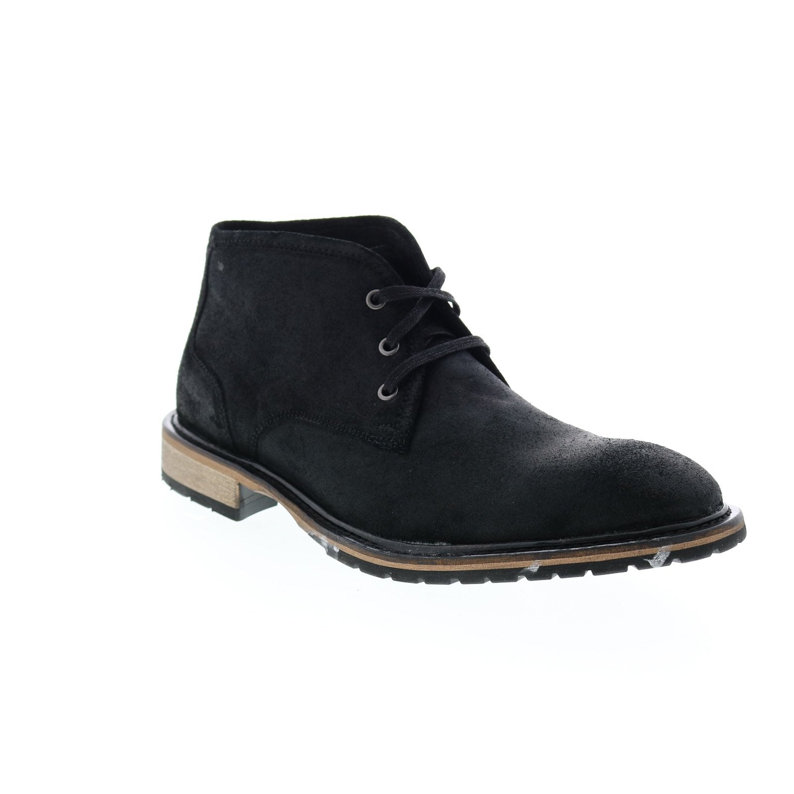 Andrew Marc Woodside AMWOODS-0631 Mens Black Suede Chukkas  display picture 3