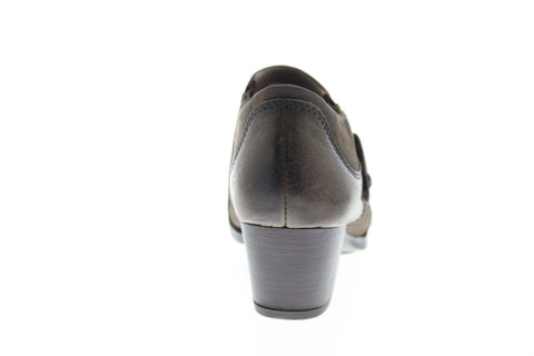 Earth Inc. Angel Shootie Womens Brown Leather Strap Ankle & Booties Boots