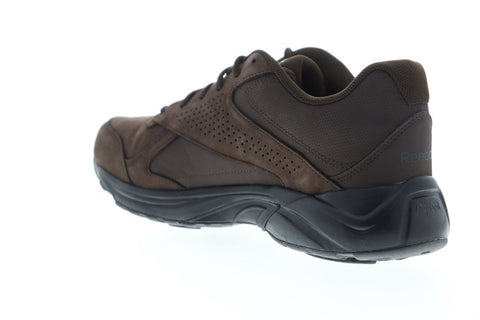Reebok Walk Ultra V DMX Max RG Mens Brown Nubuck Athletic Walking Shoes