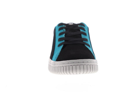 Airwalk The One Suede Tri Mens Black Suede Athletic Lace Up Skate Shoes