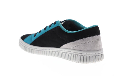 Airwalk The One Suede Tri Mens Black Suede Athletic Lace Up Skate Shoes