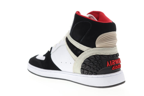Airwalk Prototype 600 Mens White Leather Skate Inspired Sneakers Shoes