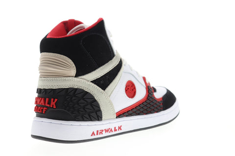 Airwalk Prototype 600 Mens White Leather Skate Inspired Sneakers Shoes