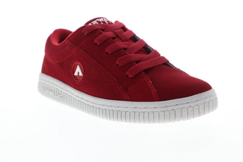 Airwalk Bloc AW19862-R Mens Suede Lace Up Athletic Skate Shoes