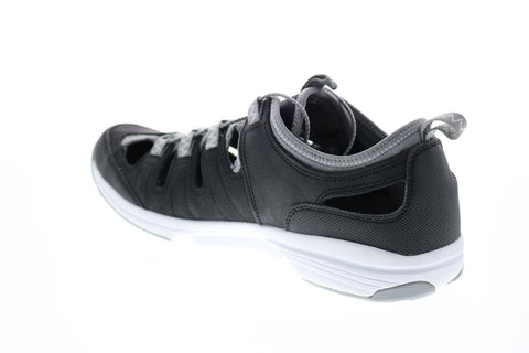 Sebago Cyphon Fisherman B821000 Mens Black Nubuck Lifestyle Sneakers Shoes