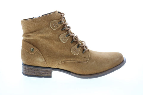 Earth Inc. Avani 2 Bahn Suede Womens Brown Suede Lace Up Casual Dress Boots