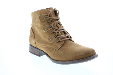 Earth Inc. Avani 2 Bahn Suede Womens Brown Suede Lace Up Casual Dress Boots