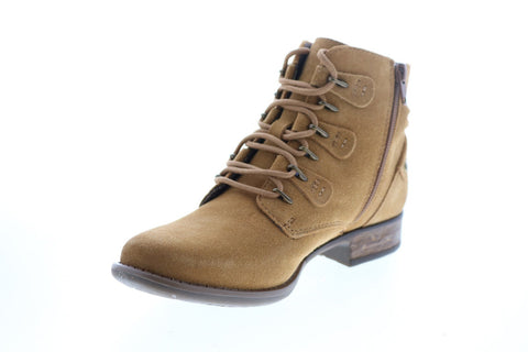 Earth Inc. Avani 2 Bahn Suede Womens Brown Suede Lace Up Casual Dress Boots