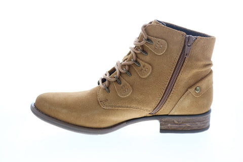 Earth Inc. Avani 2 Bahn Suede Womens Brown Suede Lace Up Casual Dress Boots