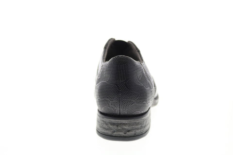 Earth Inc. Avani 2 Banyan Womens Black Leather Slip On Oxford Flats Shoes