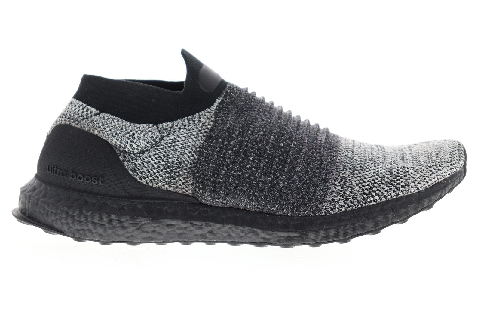 Adidas Ultraboost Laceless BB6137 Mens Black Canvas Athletic Running S