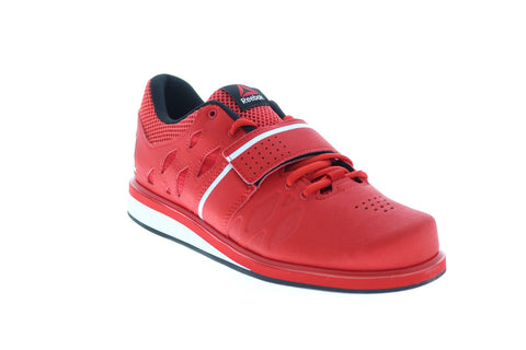 Reebok Lifter PR BD1608 Mens Red Synthetic Athletic Weighlifting Shoes