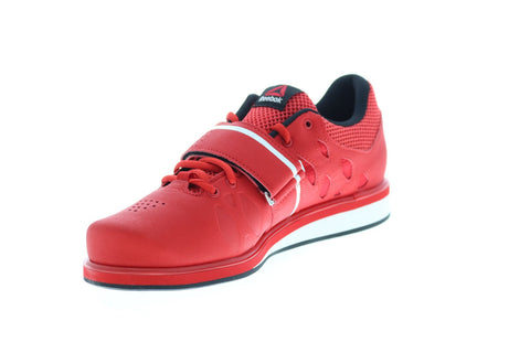 Reebok Lifter PR BD1608 Mens Red Synthetic Athletic Weighlifting Shoes