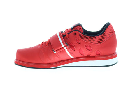 Reebok Lifter PR BD1608 Mens Red Synthetic Athletic Weighlifting Shoes