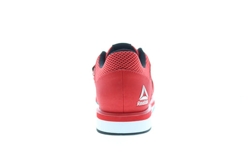 Reebok Lifter PR BD1608 Mens Red Synthetic Athletic Weighlifting Shoes