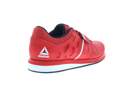 Reebok Lifter PR BD1608 Mens Red Synthetic Athletic Weighlifting Shoes