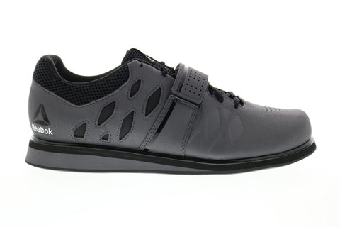 Reebok Lifter Pr BD2631 Mens Gray Synthetic Athletic Weightlifting Shoes