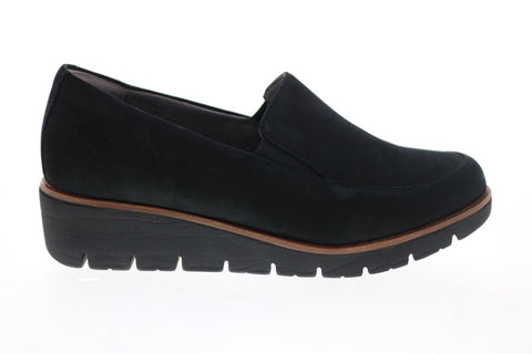 Earth Inc. Zurich Bern Patent Leather Womens Black Loafer Flats Shoes