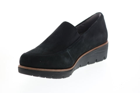 Earth Inc. Zurich Bern Patent Leather Womens Black Loafer Flats Shoes