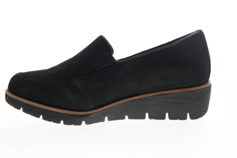 Earth Inc. Zurich Bern Patent Leather Womens Black Loafer Flats Shoes