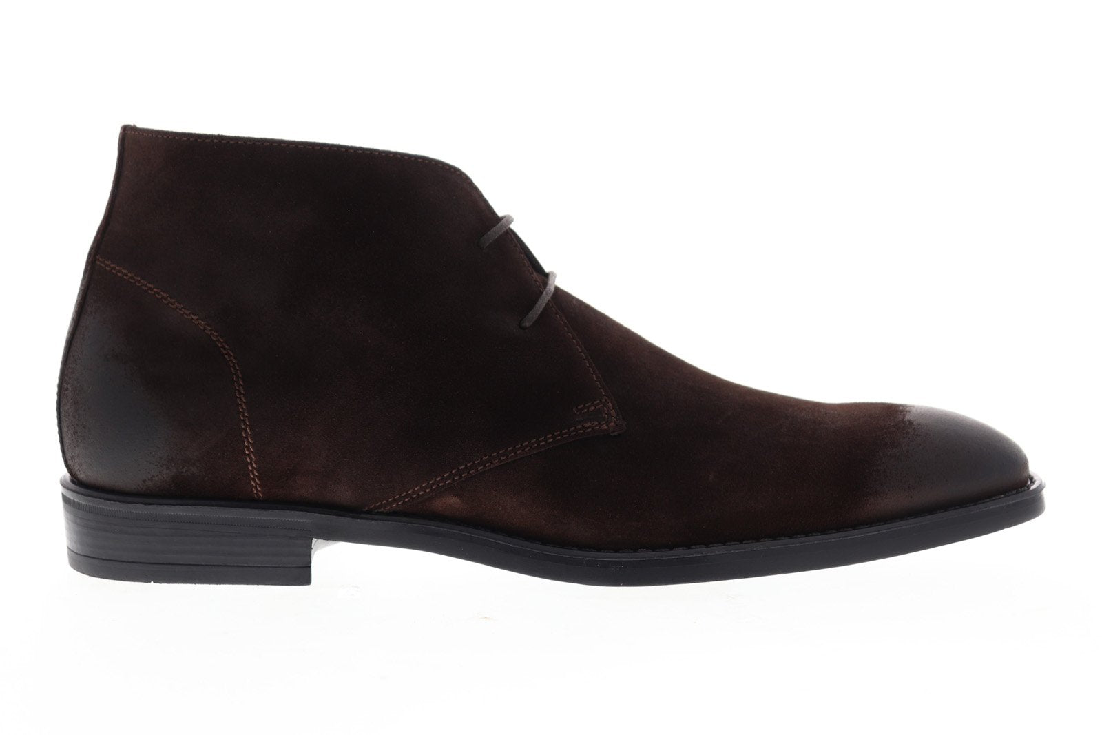 Bruno‎ Magli Dark Brown Suede Chukka Boots Bruno Magli Billy MB2BILB0 Mens Brown Suede Slip On Chelsea  main image 3