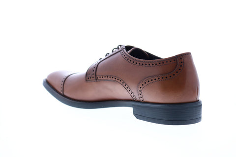 Bruno Magli Lansdale BM600252 Mens Brown Cap Toe Oxfords & Lace Ups Shoes
