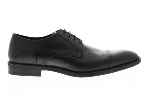 Bruno Magli Lansdale BM600252 Mens Gray Leather Dress Lace Up Oxfords Shoes