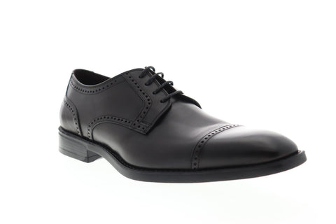 Bruno Magli Lansdale BM600252 Mens Gray Leather Dress Lace Up Oxfords Shoes