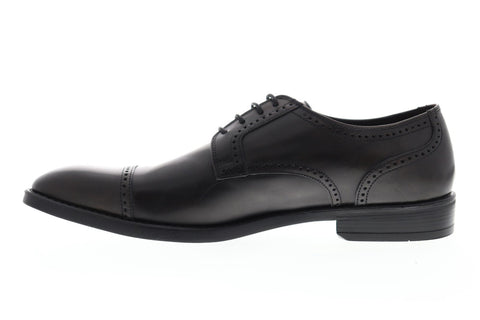Bruno Magli Lansdale BM600252 Mens Gray Leather Dress Lace Up Oxfords Shoes