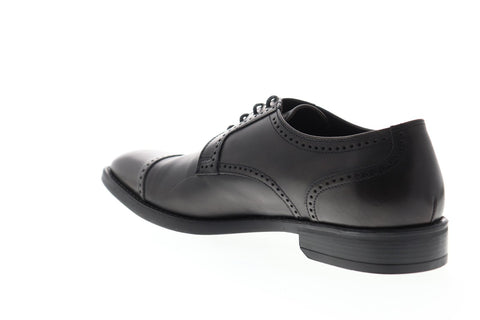 Bruno Magli Lansdale BM600252 Mens Gray Leather Dress Lace Up Oxfords Shoes