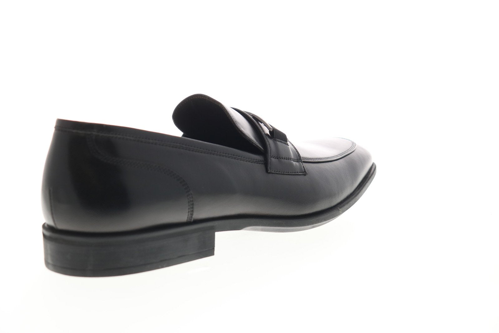 Bruno Magli Fermo BM600302 Mens Black Leather Loafers & Slip  display picture 1