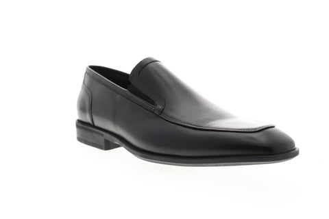 Bruno Magli Firenze BM600319 Mens Black Leather Dress Slip On Loafers