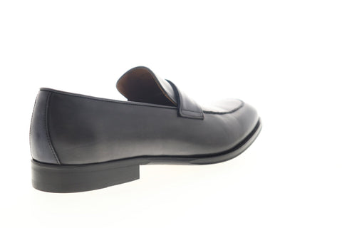Bruno Magli Fanetta BM600339 Mens Gray Leather Dress Slip On Loafers Shoes