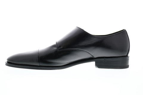 Bruno Magli Mico BM600356 Mens Black Oxfords & Lace Ups Monk Strap Shoes