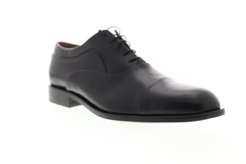 Bruno Magli Sassiolo BM600379 Mens Black Leather Dress Lace Up Oxfords Shoes