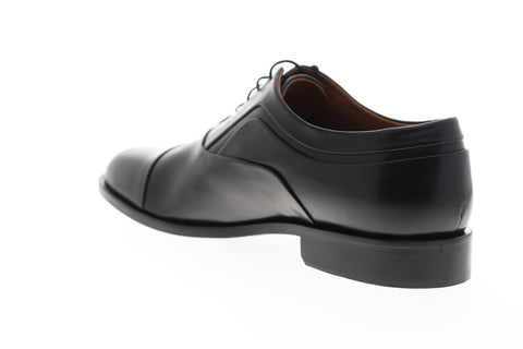 Bruno Magli Sassiolo BM600379 Mens Black Leather Dress Lace Up Oxfords Shoes