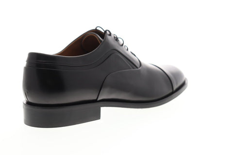 Bruno Magli Sassiolo BM600379 Mens Black Leather Dress Lace Up Oxfords Shoes