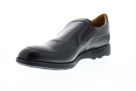 Bruno Magli Vegas BM600395 Mens Black Leather Slip On Loafers & Slip Ons Casual Shoes