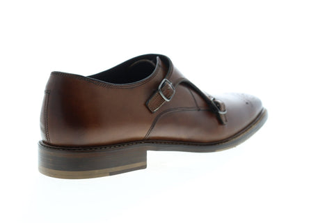 Bruno Magli Joseph BM600425 Mens Brown Leather Dress Monk Strap Shoes
