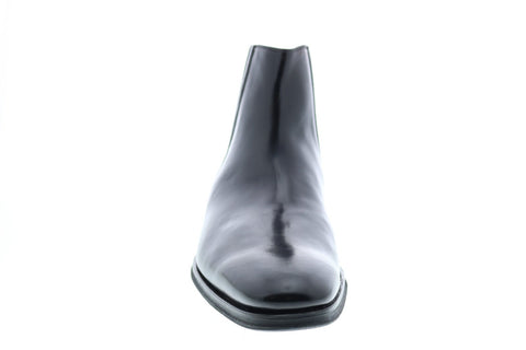 Bruno Magli Rezzo BM600546 Mens Black Leather Lace Up Chelsea Boots