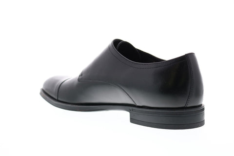 Bruno Magli Zenda BM600564 Mens Black Leather Monk Strap Shoes