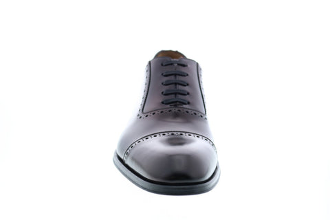 Bruno Magli Lucca BM600582 Mens Brown Cap Toe Oxfords & Lace Ups Shoes