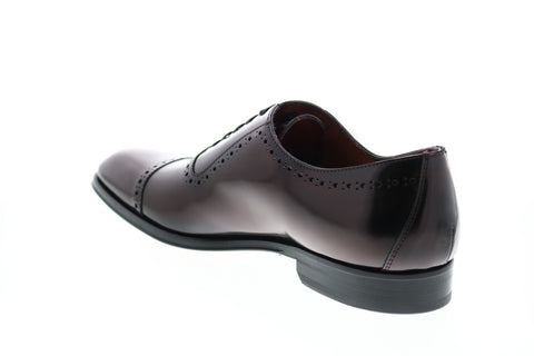 Bruno Magli Lucca BM600582 Mens Brown Cap Toe Oxfords & Lace Ups Shoes
