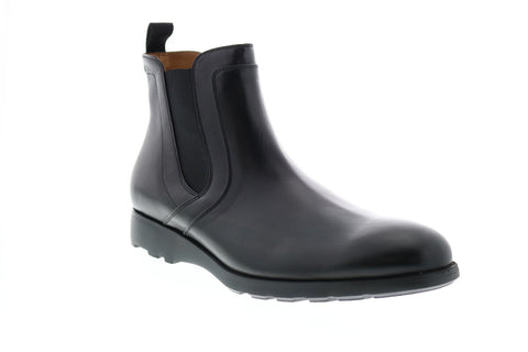 Bruno Magli Vicolo BM600588 Mens Black Lace Up Chelsea Boots