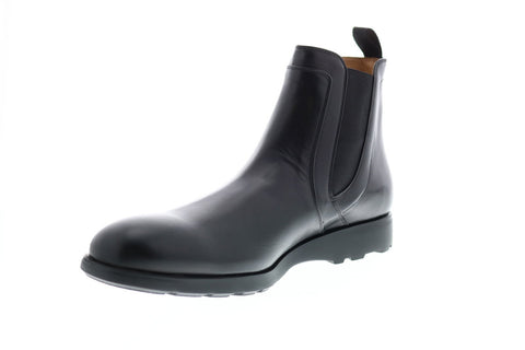 Bruno Magli Vicolo BM600588 Mens Black Lace Up Chelsea Boots