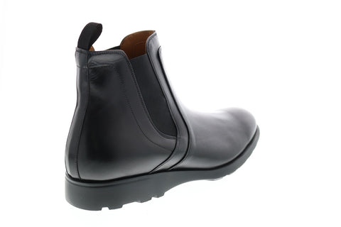 Bruno Magli Vicolo BM600588 Mens Black Lace Up Chelsea Boots