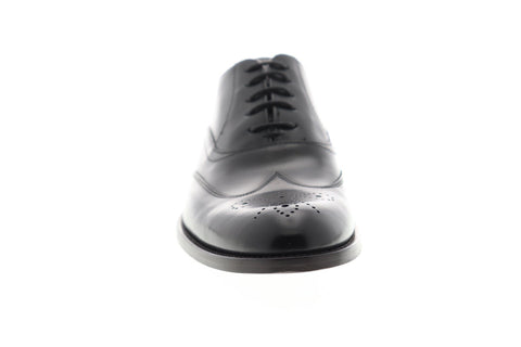 Bruno Magli Argo BM600596 Mens Black Leather Dress Lace Up Oxfords Shoes