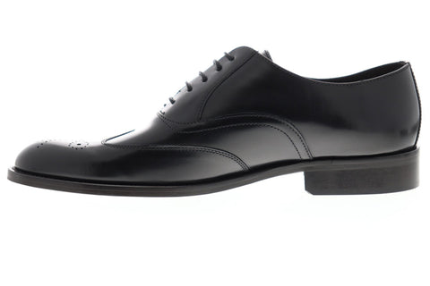 Bruno Magli Argo BM600596 Mens Black Leather Dress Lace Up Oxfords Shoes